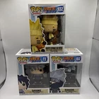 Funko Pop Lot - 3 Naruto Pops -Naruto (932), Sasuke(72), Kakashi (182)