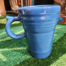  1 Lapiz Blue Fiesta Latte Coffee Mug 18 oz Made In USA Fiestaware 