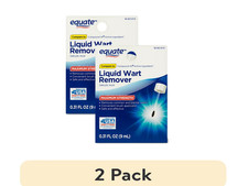 Equate Liquid Wart Remover, Maximum Strength 0.31 oz Pack of 2