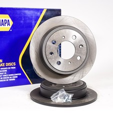 NAPA Bremsscheiben HONDA CRX III 239mm HINTEN VOLL