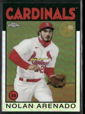 2021 Topps Chrome #86BC-5 Nolan Arenado 1986 Topps Baseball 35th Anniversary