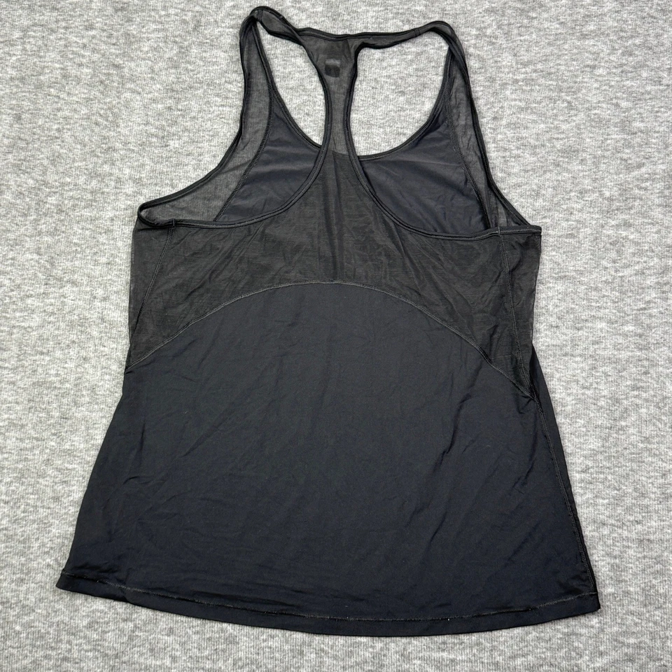 Victoria Secret Sport спортивная майка сетки панели Athletic черный верхний размер M - Изображение 2 из 4
