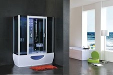 Box Doccia Idromassaggio Vasca-Sauna- Arredo - Bagno Turco -CABINA -RADIO PC-ITA