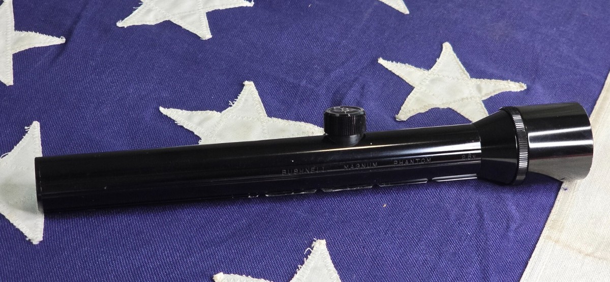 BUSHNELL MAGNUM PHANTOM 2.5x CROSSHAIR PISTOL SCOPE JAPAN VINTAGE