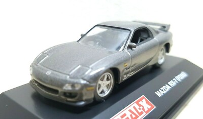 1/72 Real-X Rotary MAZDA RX-7 FD3S TYPE R GREY diecast car model