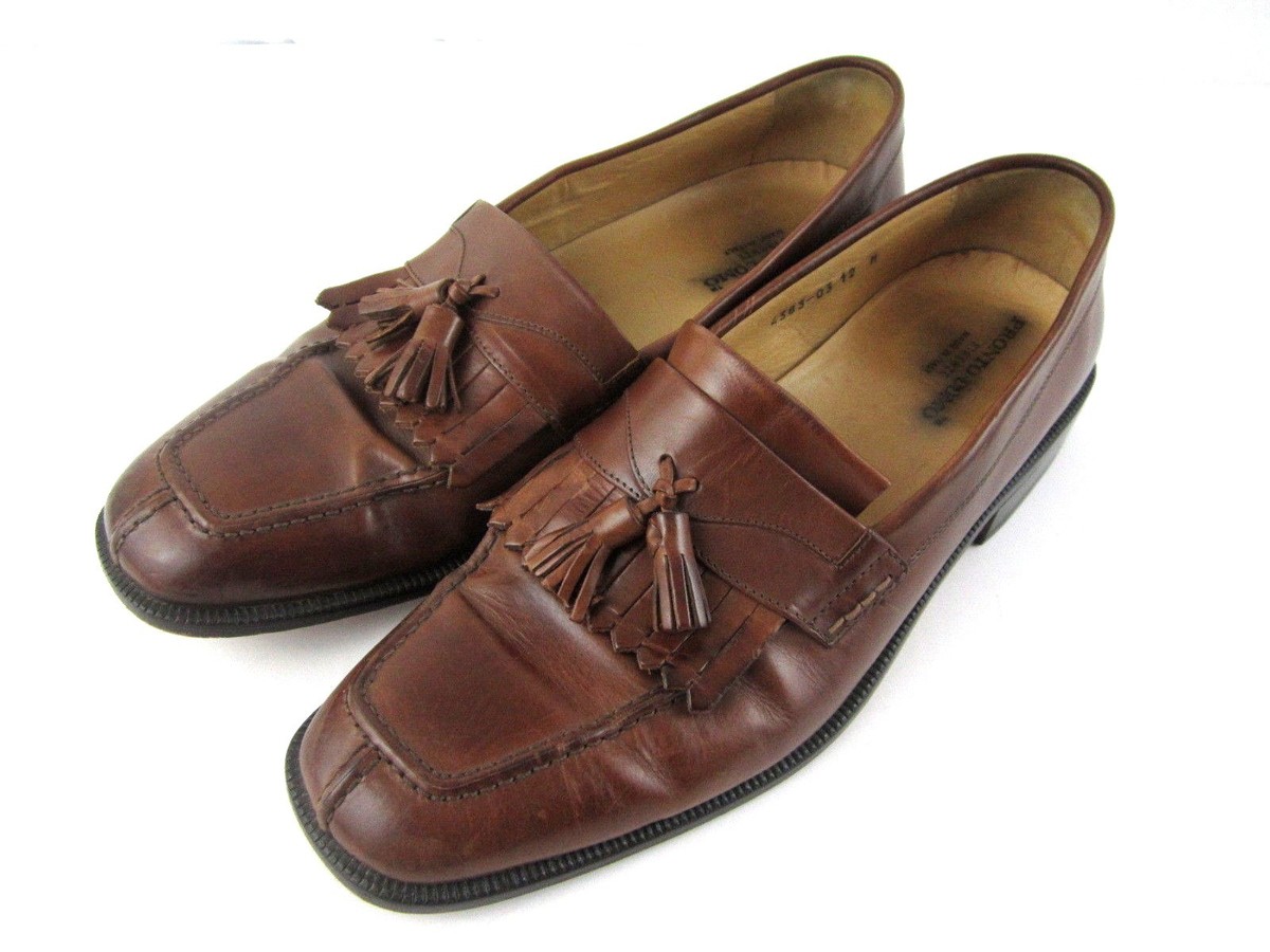 New Pronto Uomo Firenze Genuine Leather Driving Moccasin Loafer sz 11 M Pronto Uomo Firenze Men main image 2