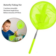 Butterfly Fishing Net Bug Catcher for Kids Nets Catching Insects Extendable 33"
