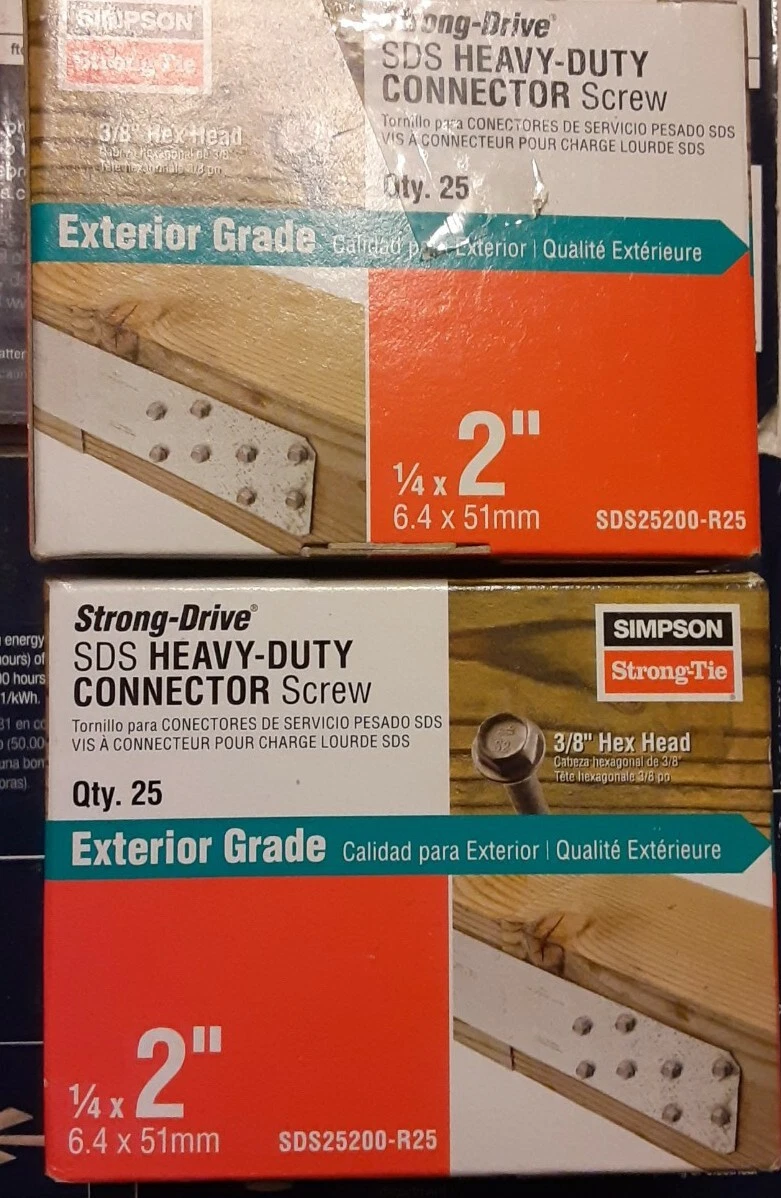 simpson strong tie masonry screws