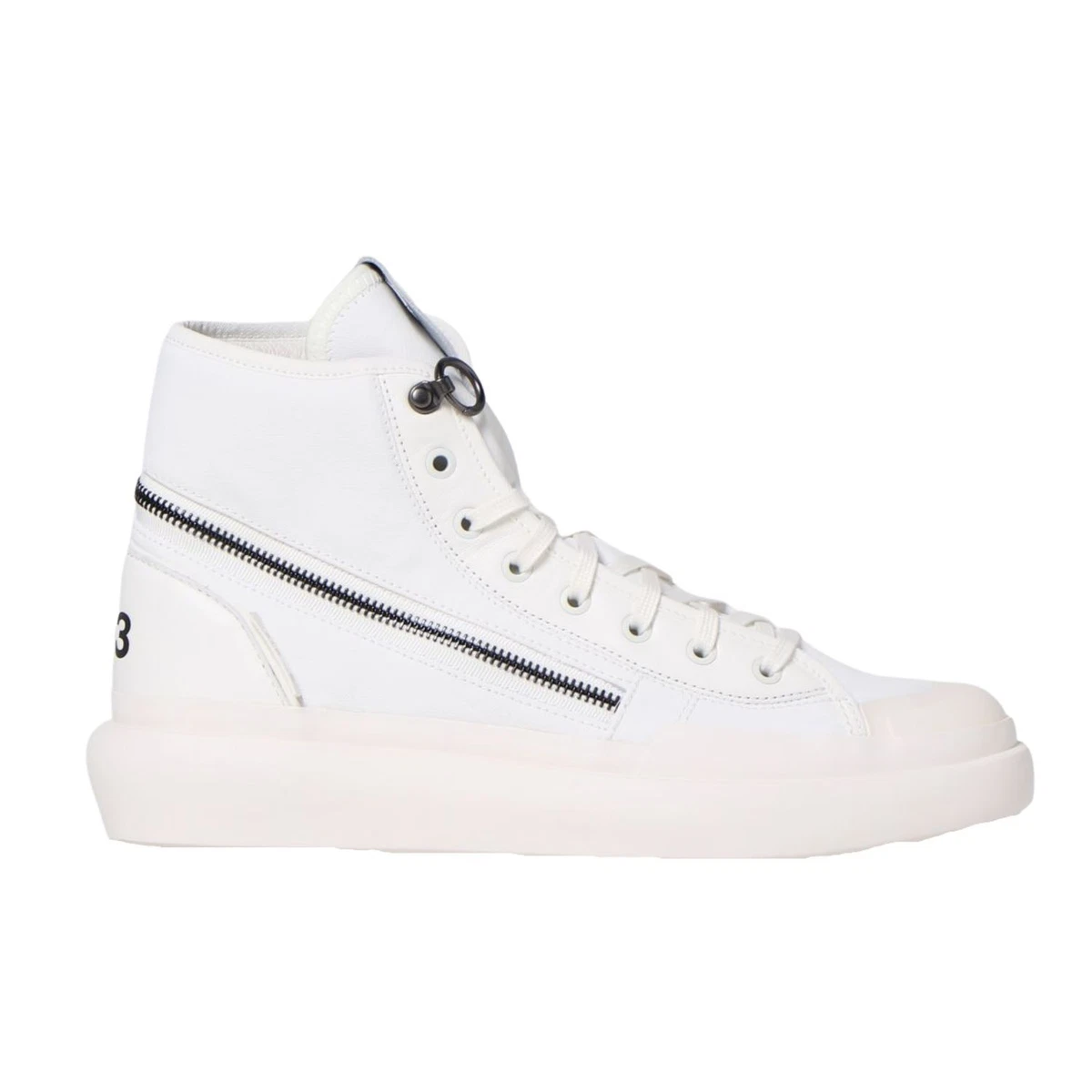 Adidas Y-3 Ajatu Court High White Black for sale | eBay