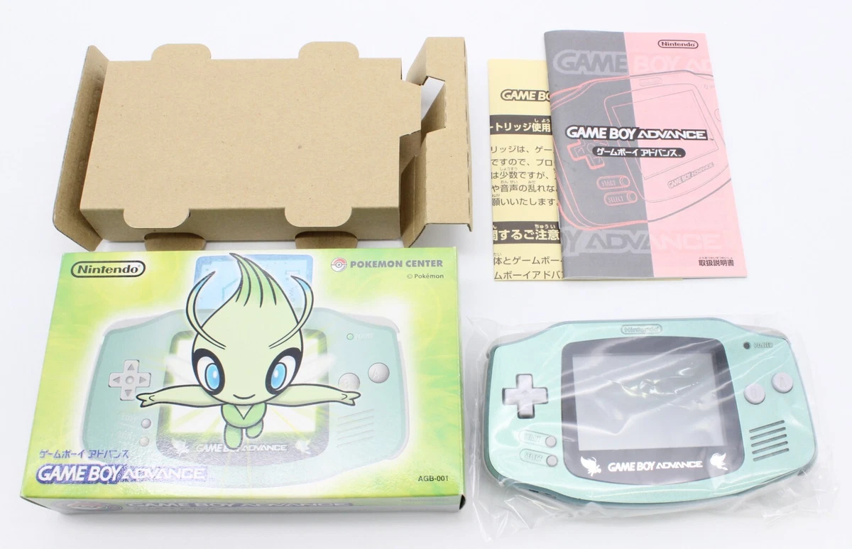 Gameboy Advance Console Celebi Green Box Limited Pokemon GBA Japan Tested  62 | eBay