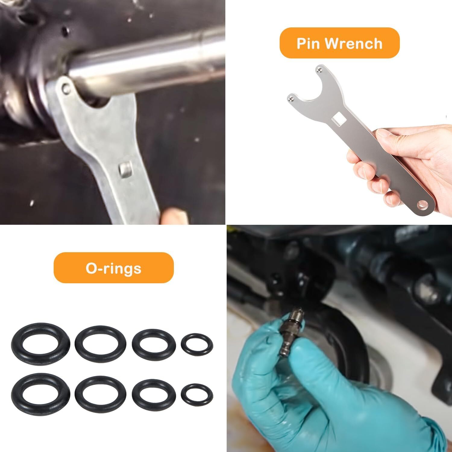 HC5345 Seal Kit For SeaStar Hydraulic Steering Cylinder Seal Kit with