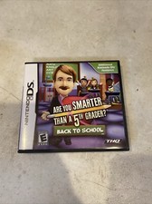 Nintendo DS - Are You Smarter Than A 5Th Grader Back To School