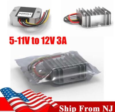 Car 6V Step Up To 12V DC/DC Converter Boost Regulator Module Voltage Transformer