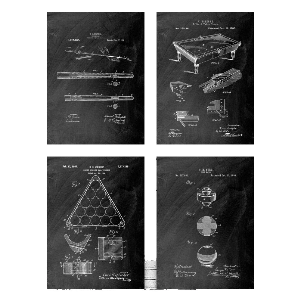 Canvas Billiards Art Prints