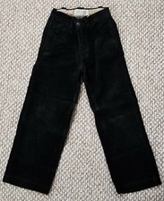 GAP Chino Division 1969 Boy's 8 Regular Black Corduroy Pants EUC