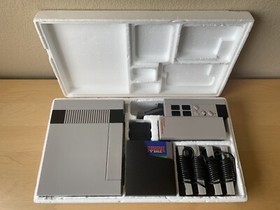 Nintendo NES SPORTS SET Console TESTED BOX video game World Cup V'Ball system