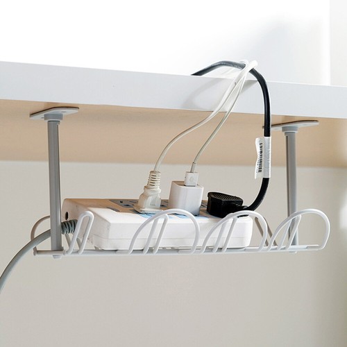 Praktische Kabel Management Kabel Halter Wiederverwendbare Tabelle Kabel Tablett - 第 5/12 張圖片
