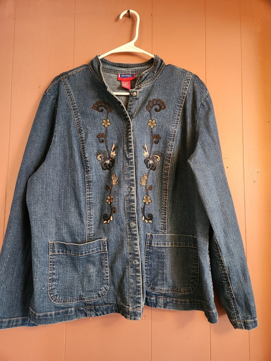 denim jacket size 18