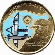 Kanada 1 Dollar 2022 "175th anniversary of the birth of Alexander Graham Bell" c