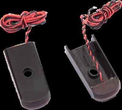 AA Black Fender Strut Red LED Marker Lights Harley Softail Slim 107 18-20