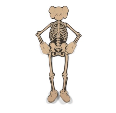 KAWS x ORIGINAL FAKE Companion Skelett 2007