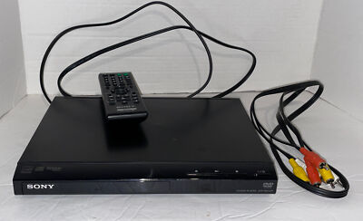 Preowned Sony DVP-SR210P DVPSR210P Progressive Scan DVD Player With Remote.