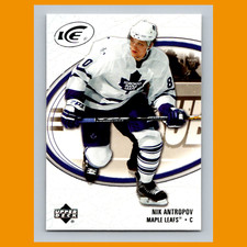 Nik Antropov #91 2005 Upper Deck Ice Toronto Maple Leafs Hockey Card NHL NM