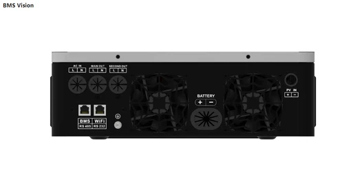 Inverter solare 6,2 KW 48 V seno ibrido incorporato MPPT 120A PV 90~450VDC BMS - Foto 8 di 8