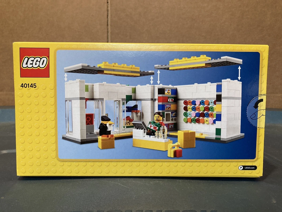 LEGO Store Opening Promo White LEGO Store Shop Set 40145