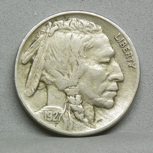 1927 BUFFALO NICKEL, Very Fine