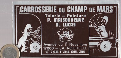 Autocollant C24 - Le Mans - Vintage - Automobile - Moto - Collection