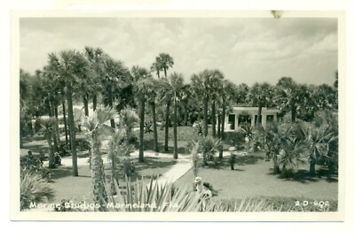 Marine Studios - Marineland, Fla 2-D-602 RPPC VTG Postcard ME2.