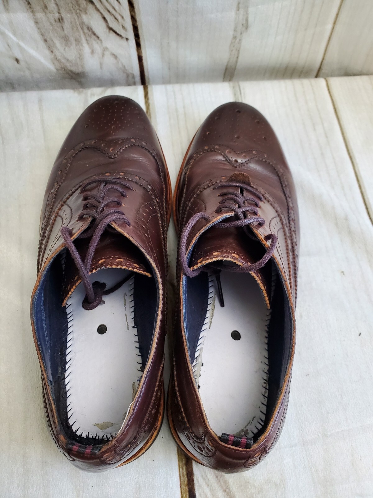 cole haan morris wingtip oxford