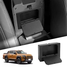 for Mitsubishi L200/Triton 2024 2025 Armrest Box Hidden Storage Tray Accessories