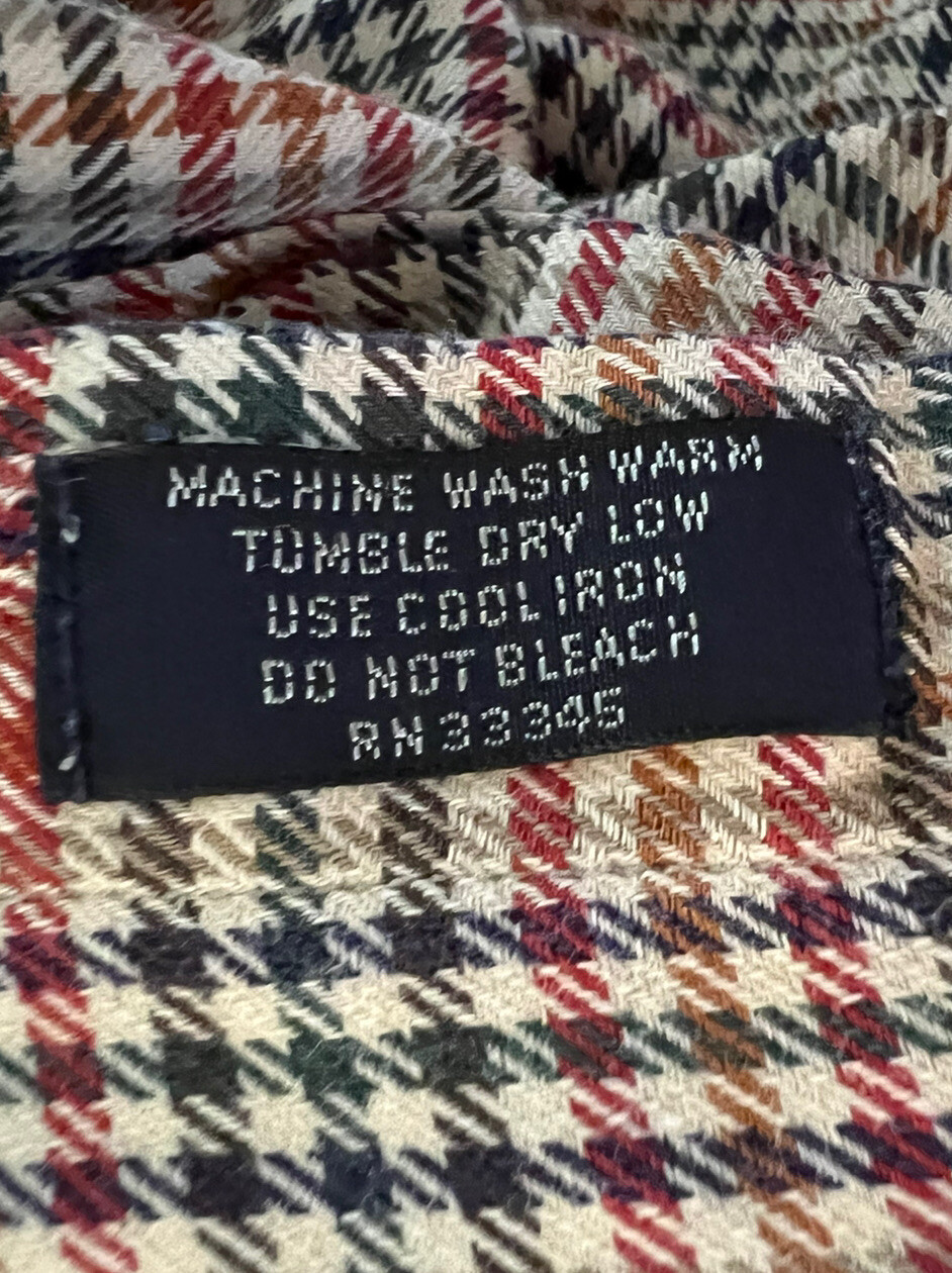 Maccluer Long Sleeved Houndstooth Pattern Dress S… - image 6