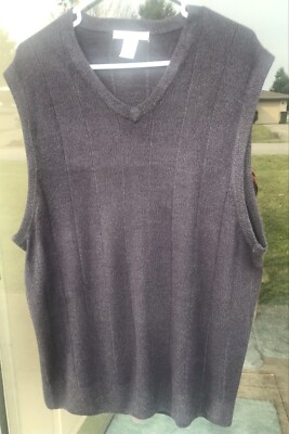 Geoffrey Beene mens sleeveless sweater 