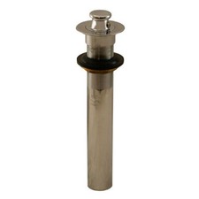 Lavatory Lift  Turn Pop-Up Drain without overflow -Satin Nickel -4405711