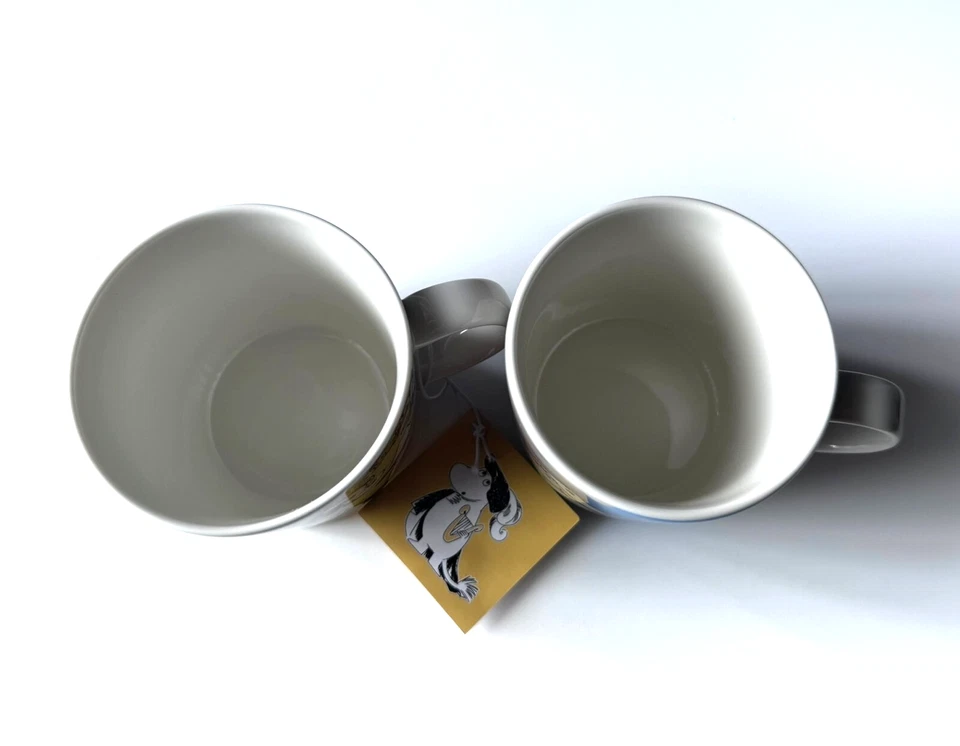 [2 mugs] Moomin ARABIA Home at Last Mug Cup Red Cross Japan Opera Mug Cup 0.3L - Image 3 of 4