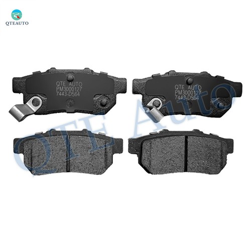 6PC Rear Drilled Brake Rotors 239-Ceramic Brake Pad For 1992-2001 Acura Integra - Picture 6 of 9