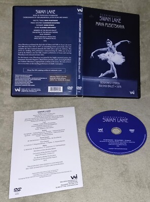 Tchaikovsky Swan Lake DVD Maya Plisetskaya Bolshio Ballet 1976 VAI Opera Theatre