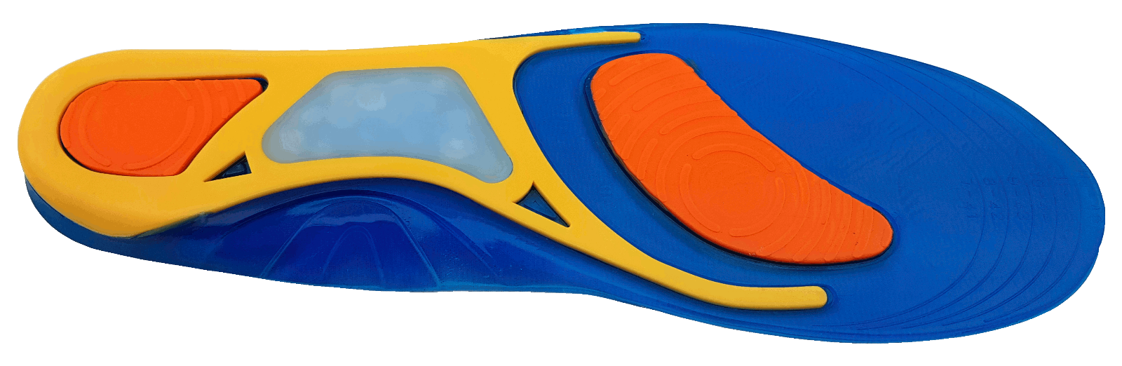 Insoles For Work Boots Gel Men Thick Arch Support Orthotic Inserts Shoe