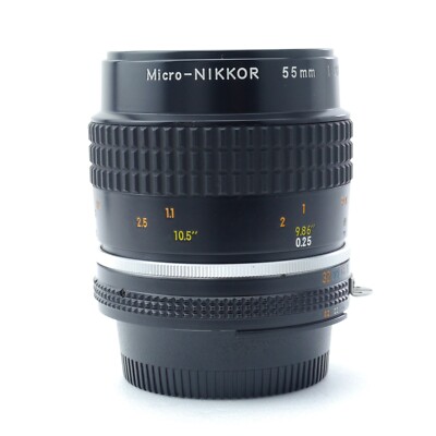 Nikon Ai-s Micro NIKKOR 55mm F2.8 Macro MF Lens AIS [ Near Mint