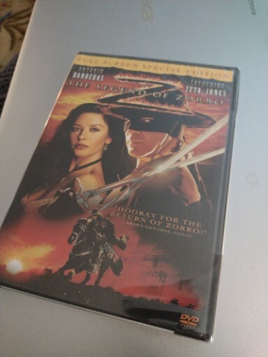 The Legend of Zorro 2005 DVD New! Catherine Zeta Jones Antonio