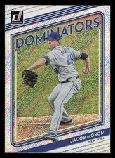 Jacob deGrom Dominators Rapture 2022 Donruss D-2 New York Mets