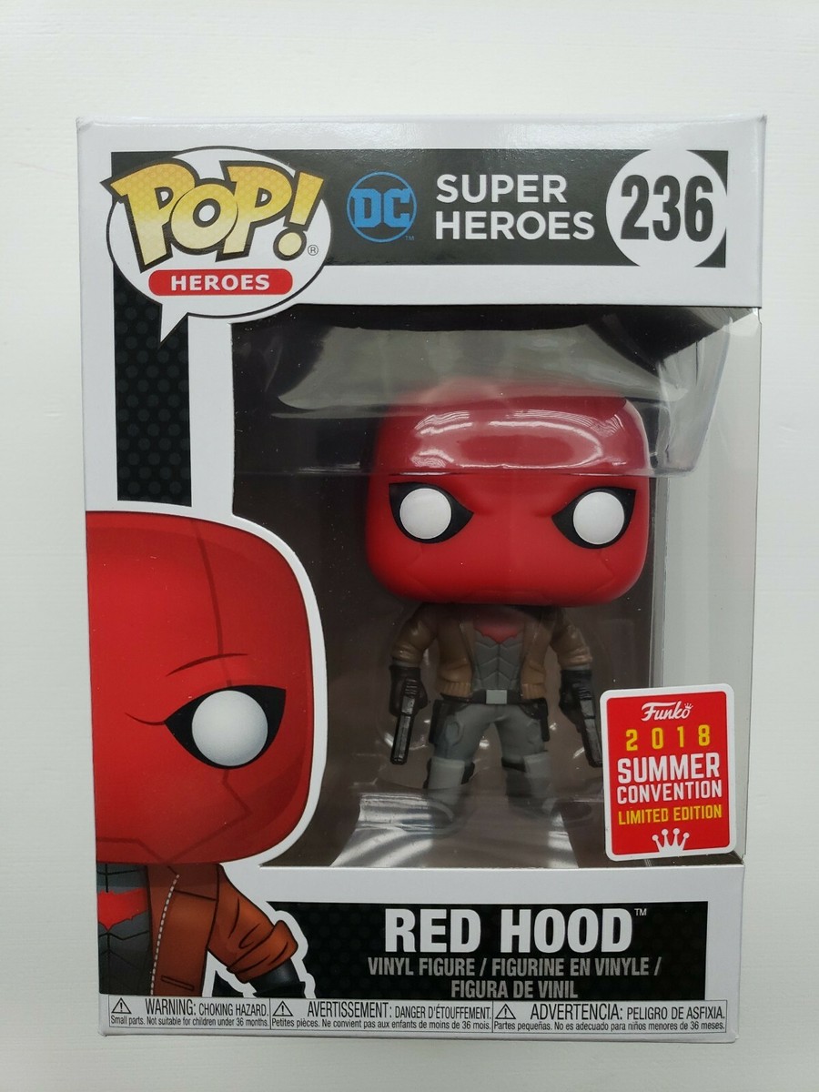 廃盤レア Funko POP! Red Hood フィギュア Funko Pop! DC Super Heroes SDCC Red Hood #236 Summer Convention