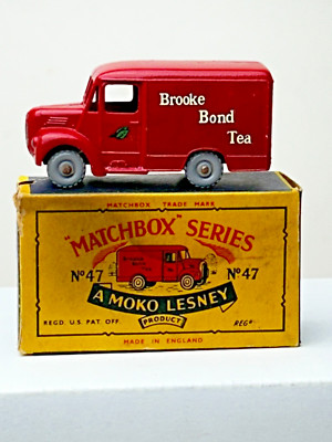 Matchbox No. 47 Trojan Brook Bond Tea Truck with Original Box