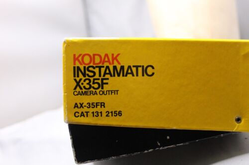 KODAK Instamatic X35F Camera Outfit Original Box & Manual Ax35FR - Picture 4 of 14