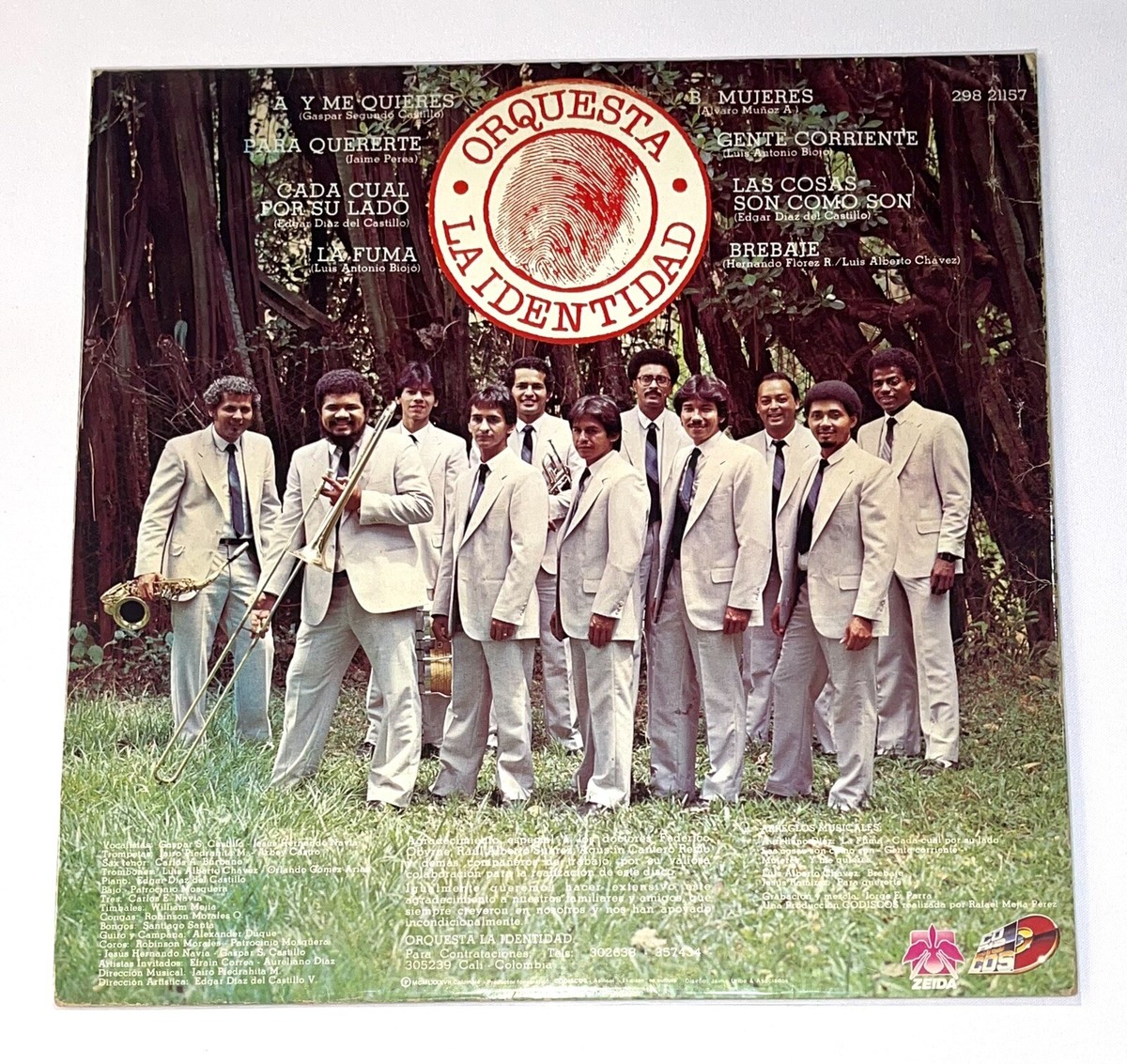 Orquesta La Identidad - Zeida - Salsa Guaguanco Colombia | eBay