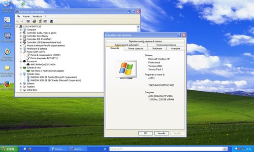 Pc Amd Athlon XP 2400+ Ram 2Gb Sk video Ati Radeon 9200 Asus A7V8X-MX XP Prof - Imagen 5 de 5