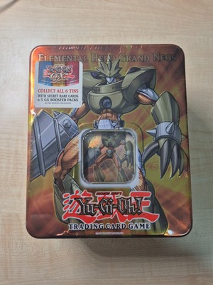 Yu-Gi-Oh! TCG Elemental Hero Grand Neos 2007 Collectible Tin Sealed